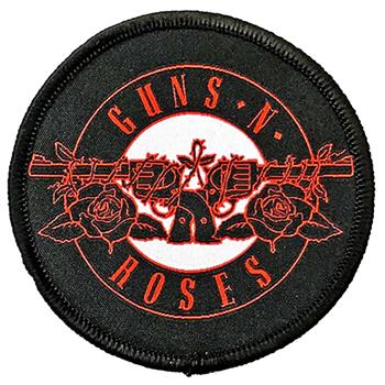 Guns N' Roses Red Bullet Logo Patch