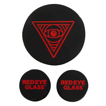  RED EYE TEK PURPLE SILICONE WATER PIPE CLEANING CAPS