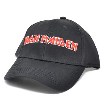 Iron Maiden Red Logo Baseball Cap