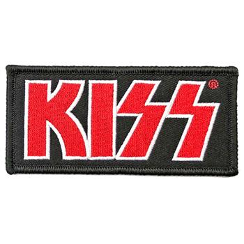 KISS Red Logo Patch