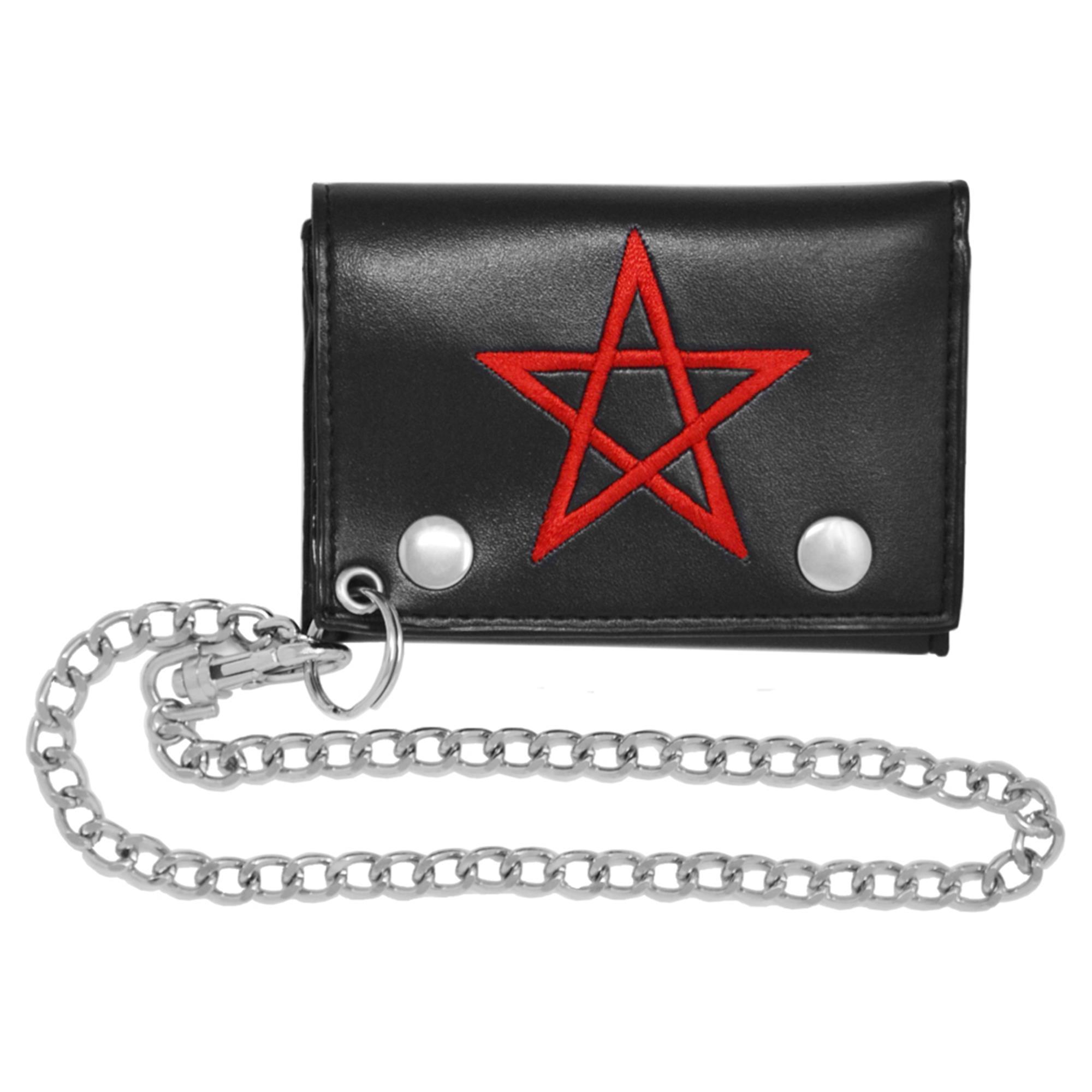 Red Pentagram Wallet
