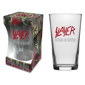 Slayer Reign in Blood Beer Glass