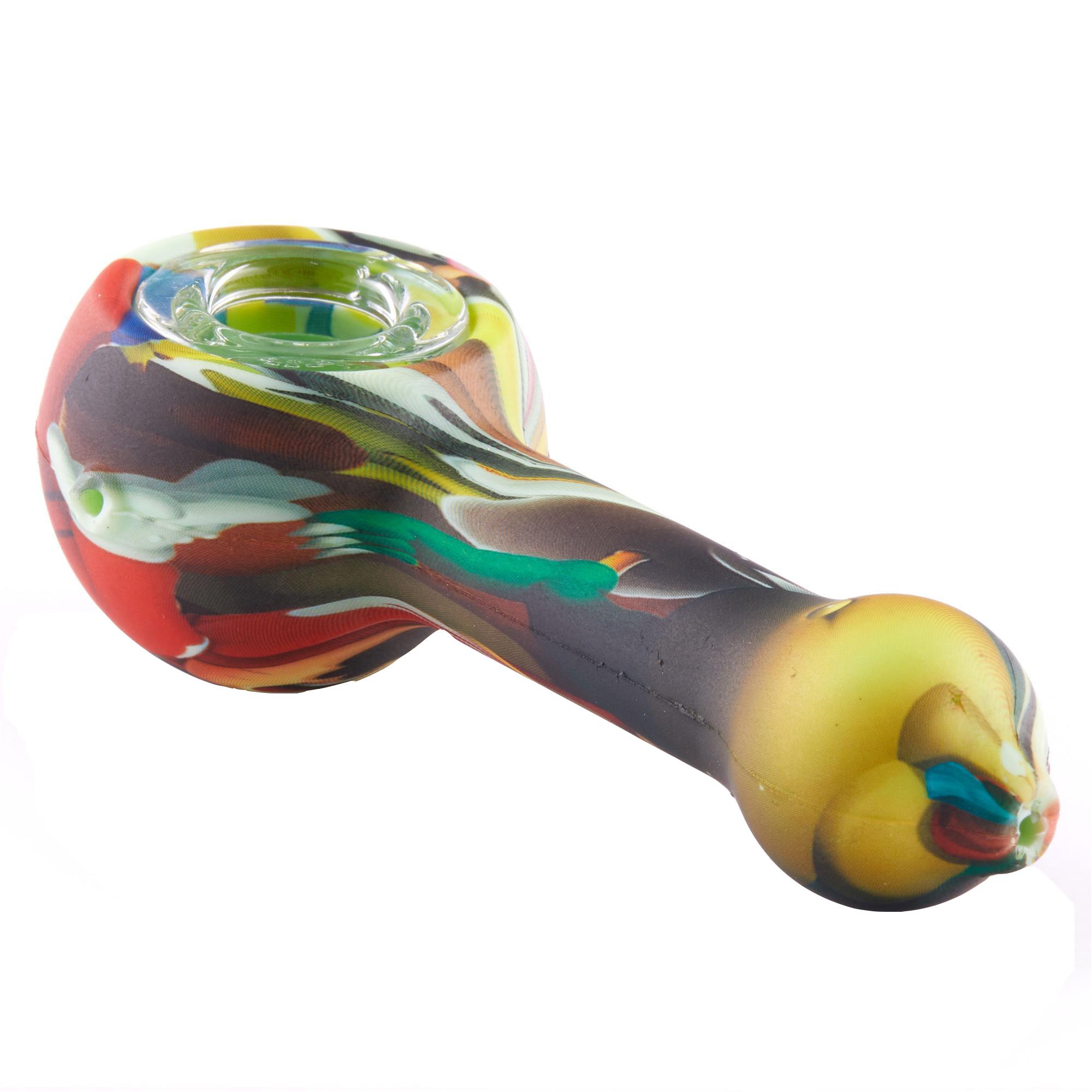 Retro Comic Book Silicone Pipe Hand Pipe | GoSensi