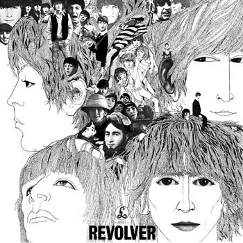Beatles (The) Revolver Album Cover Steel Wall Sign