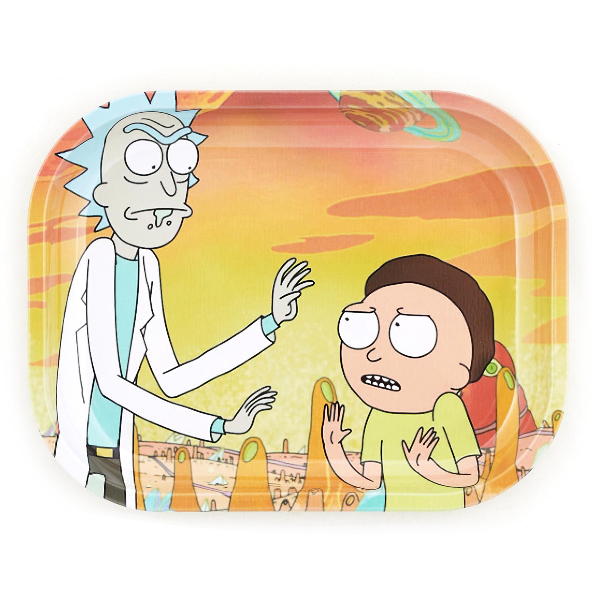 RICK & MORTY ARGUING TRAY