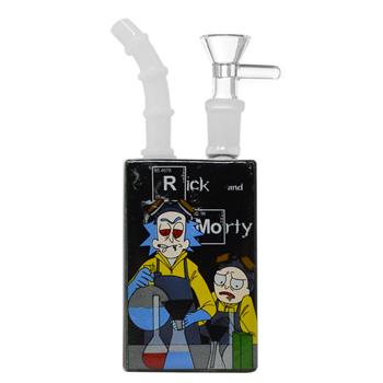 Rick & Morty RICK & MORTY BREAKING BAD JUICE BOX GLASS BONG