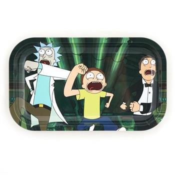 Rick & Morty Running Away Tray