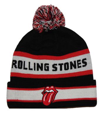 Rolling Stones Rolling Stones Tongue Pom Beanie Hat