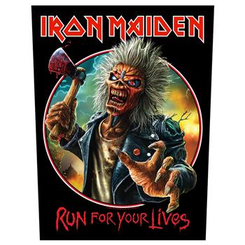 Iron Maiden Run For Your Lives Backpatch