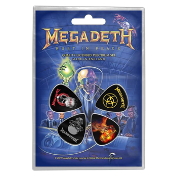 Megadeth Rust in Peace Guitar Pick Set