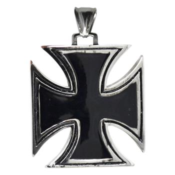 Generic Stainless Steel Iron Criss Pendant