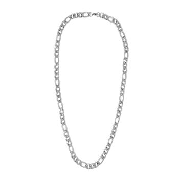 Generic Stainless Steel NK Flat Chain Link Necklace