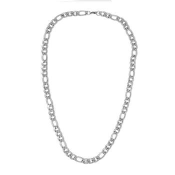  S STEEL NK 24IN/61CM FLAT CHAIN LINK NECKLACE