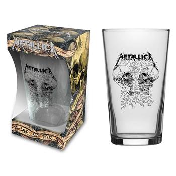 Metallica Sab But True Beer Glass