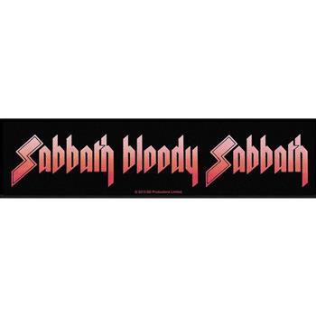 Black Sabbath Sabbath Bloody Sabbath Super Strip Patch