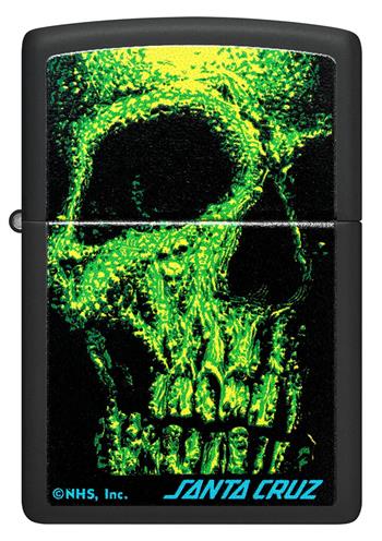  Santa Cruz Skull Zippo