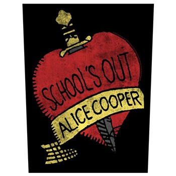 Alice Cooper School's Out Backpatch
