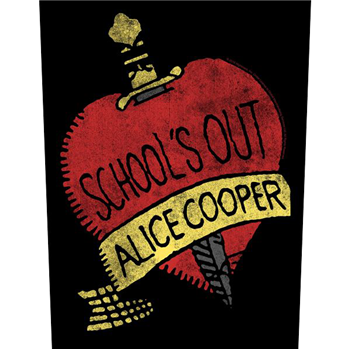 Alice Cooper School's Out Backpatch