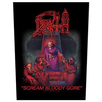 Death Scream Bloody Gore Backpatch