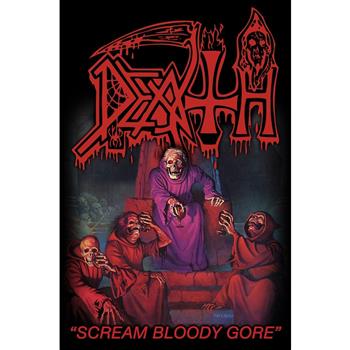 Death Scream Bloody Gore Premium Flag