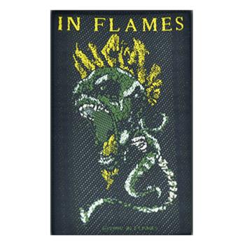 In Flames Screaming Demon Head Patch