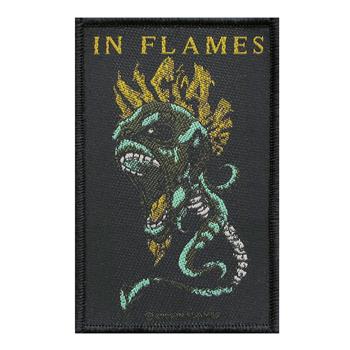 In Flames Screaming Demon Head Patch