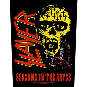 Slayer Seasons in The Abyss Backpatch