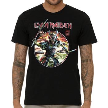 Iron Maiden Senjutsu Eddie Warrior Circle T-Shirt
