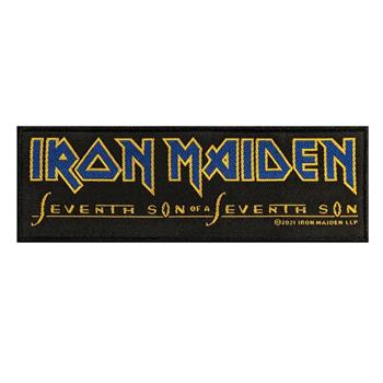 Iron Maiden Seventh Son Logo Super Strip Patch