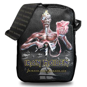 Iron Maiden Seventh Son Vinyl Application Crossbody Bag