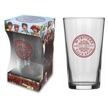 Beatles Sgt. Pepper Beer Glass