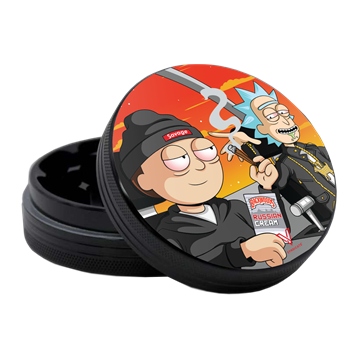 Rick & Morty SHARP SHRED DIRTY RIDIN' 2 PART GRINDER