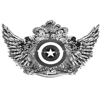 Captain America Shield Wings Belt Buckle