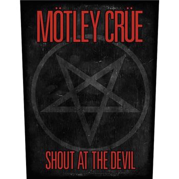 Motley Crue Shout at the Devil Backpatch