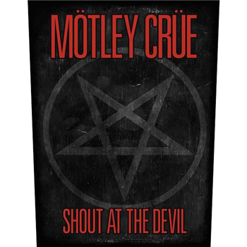 Mötley Crüe Shout at The Devil Backpatch