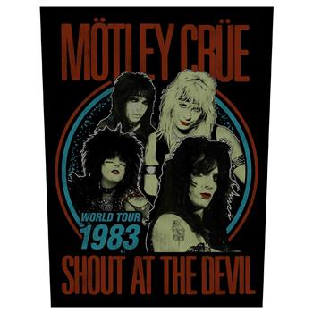 Mötley Crüe Shout at The Devil Group '83 Backpatch