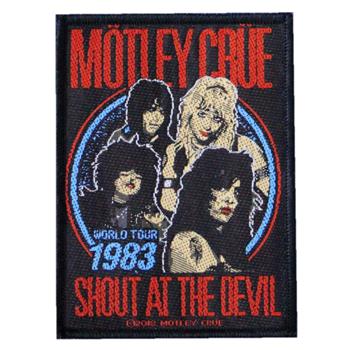 Mötley Crüe Shout At The Devil World Tour 1983 Patch