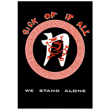 Sick Of It All We Stand Alone Flag