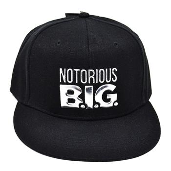 Notorious B.I.G. Silver Logo Snapback