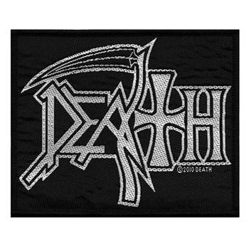 Death Silver Logo Patch