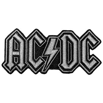 AC/DC Silver Logo Patch