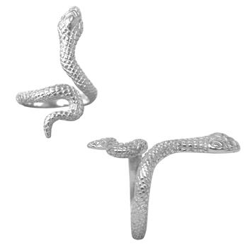  Sleek Serpent Ring