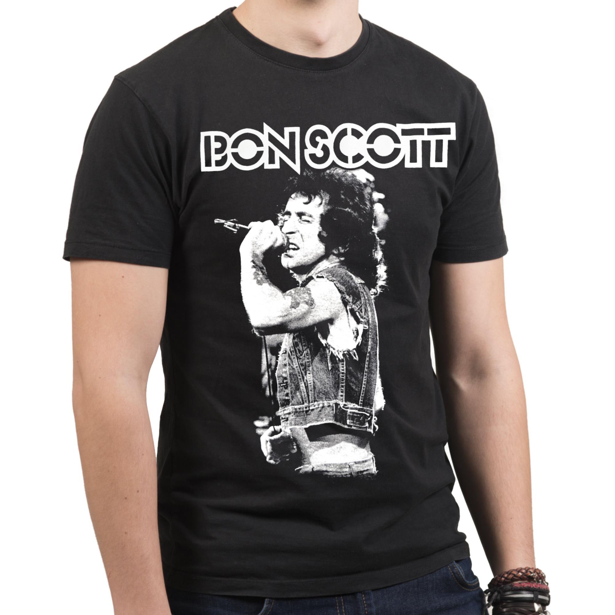 Bon Scott Singing T-Shirt