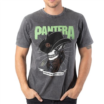 Pantera Skeleton Cowboy T-Shirt