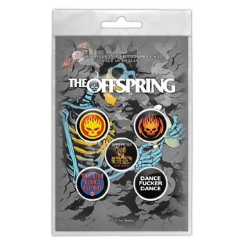 Offspring (The) Skeleton Molotov Button Pin Set
