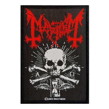 Mayhem Skull & Hourglass Patch