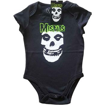 Misfits Skull & Logo Baby Onesie