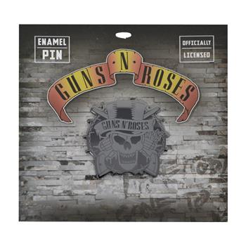 Guns N' Roses Skull Hat Metal Pin