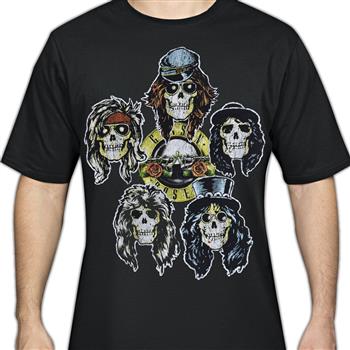 Guns N' Roses Skull Heads T-Shirt