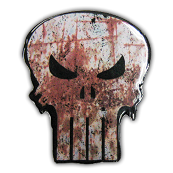 Punisher (The) Skull Pewter Belt Buckle